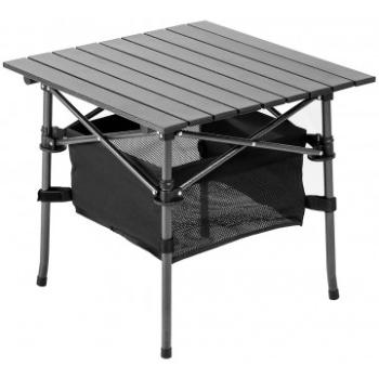 Стол складной Premier 55x55x50 см с отделом под посуду столешница алюминий (PR-MC-605)