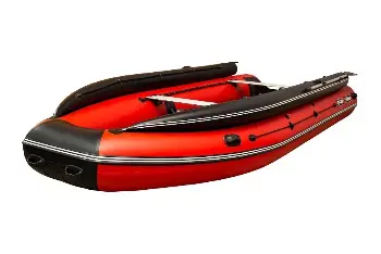 Лодка надувная SibRiver GT 480 Jet, красно-черная, фальшборт