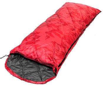 Спальный мешок пуховый Premier Fishing, красный, t-5, 210х72 см, (PR-SB-210x72-R)