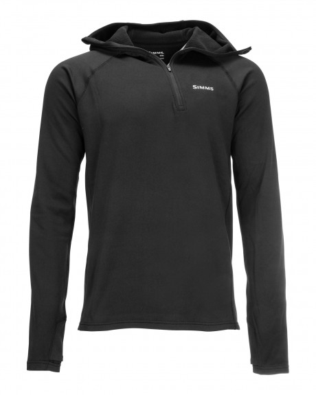 Картинка Толстовка Simms Heavyweight Baselayer Hoody, Black (S) от магазина Главный Рыболовный