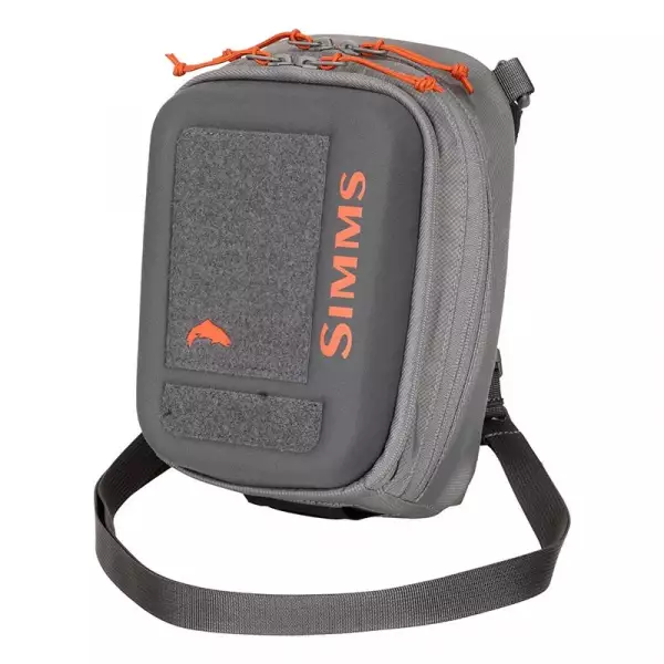 Картинка Сумка Simms Freestone Chest Pack '21, Pewter, 3 л от магазина Главный Рыболовный