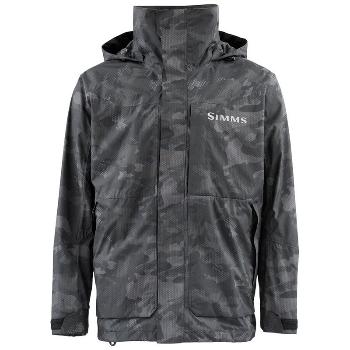 Картинка Куртка Simms Challenger Jacket '20, Hex Flo Camo Carbon, (L) от магазина Главный Рыболовный