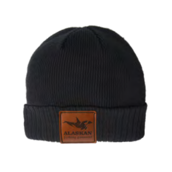 Шапка Alaskan Hat Beanie чёрная, 52-54 (L)