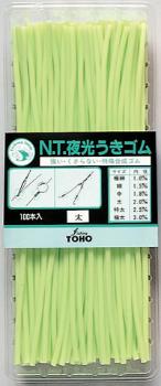 Кембрик Toho 4,0 мм зеленый светонакопитель