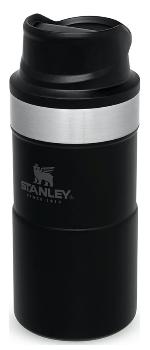 Картинка Термокружка Stanley Classic Trigger Action 0,35 л, One hand 2.0, черная от магазина Главный Рыболовный