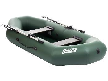 Лодка надувная Тонар Бриз 260 гребная, цвет зелёный