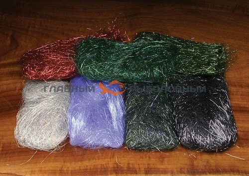 Картинка Волокна Hareline 8 ICE Wing Fiber, #133 Fl Hot Pink (США) от магазина Главный Рыболовный