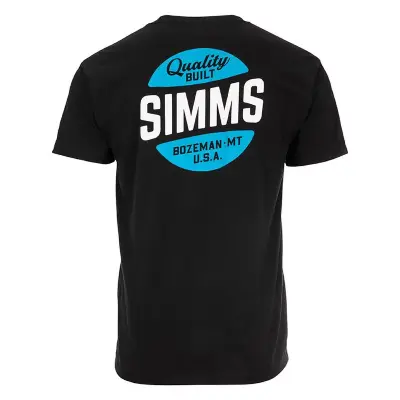 Футболка Simms Quality Built Pocket T-Shirt Black (S)