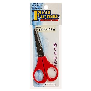 Картинка Ножницы Field Factory Fishing Scissors KS-268 Red от магазина Главный Рыболовный