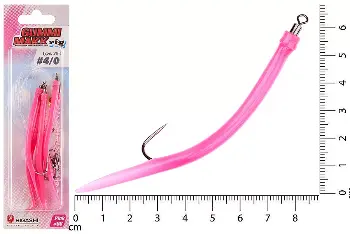 Оснастка Higashi Gummi Makk rig SB5 №06 Pink (№4-0)