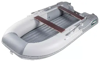 Картинка Лодка надувная Gladiator E330S светло-темносерый (СПБ) от магазина Адмирал моторс
