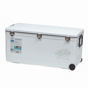 Картинка Термобокс Shinwa Holiday Land Cooler 48H белый, 48 литров от магазина Главный Рыболовный