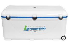 Картинка Термобокс Shinwa Leisure Cooler Stream 1000 W белый, 92 литра от магазина Главный Рыболовный