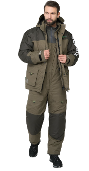 Костюм зимний Huntsman "Yukon Ice", Breathable, хаки (56-58/182-188)