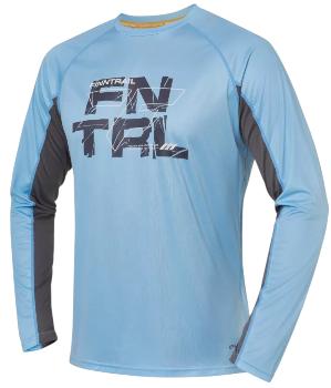 Лонгслив Finntrail Wave Logo Light Blue (XS)
