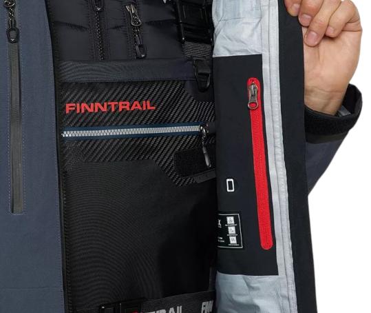 Картинка Куртка Finntrail Proguide DarkGrey (L) от магазина Главный Рыболовный