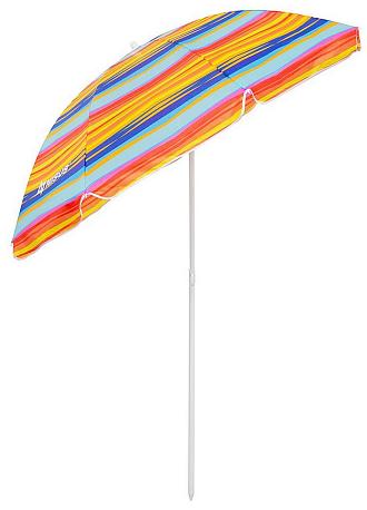 Зонт пляжный Nisus с наклоном, d 2 м, (22/25/170Т) (N-200N-SO) 