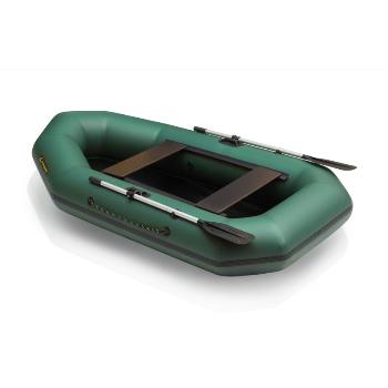 Картинка Лодка надувная Leader Компакт 255 гребная, цвет зеленый от магазина Адмирал моторс