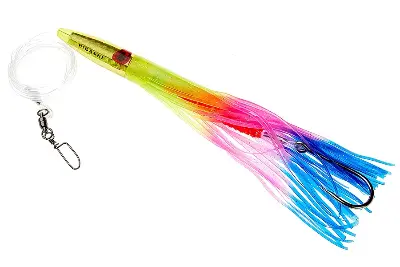 Октопус оснащенный Higashi Hook bait 9, rainbow