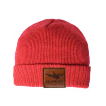 Шапка Alaskan Hat Beanie красная, 52-54 (L)