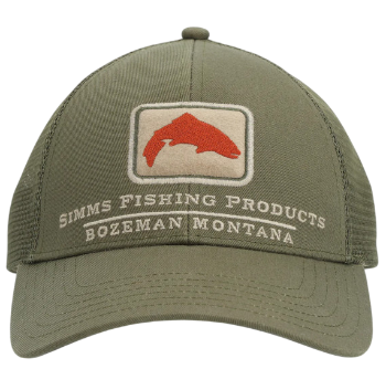 Кепка Simms Trout Icon Trucker, Riffle Green