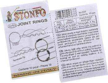 Колечки Stonfo для соединения поводка и подлеска Joint Rings 2,5 mm #2 (10 шт.)