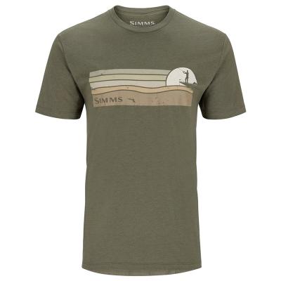 Футболка Simms Sunset T-Shirt, Military Heather (M)