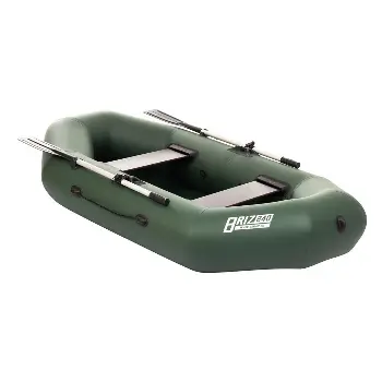 Лодка надувная Тонар Бриз 240 гребная, цвет зелёный