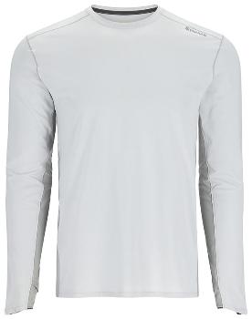 Термофутболка Simms Solarflex Crew, Sterling/Cinder, (S)