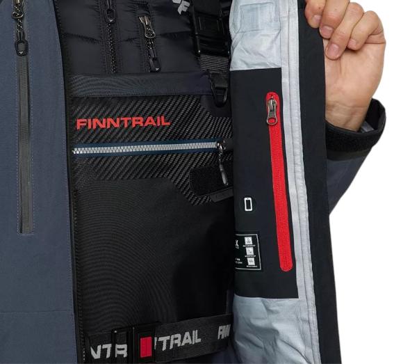 Картинка Куртка Finntrail Proguide DarkGrey (MK) от магазина Главный Рыболовный