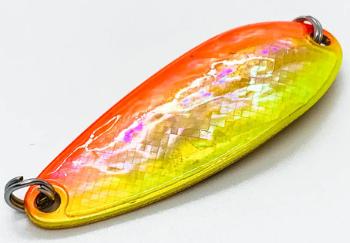 Блесна колеблющаяся Smith Pure Shell II 40 мм, №15YO/G, 5 г