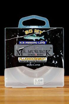 Леска флюорокарбон Musurok 0,14 мм, 2,2 кг, 50 м