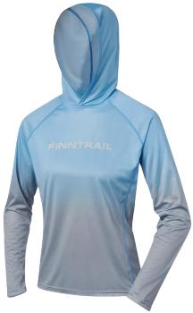 Лонгслив женский Finntrail Venus Hood W LightBlue (XS)