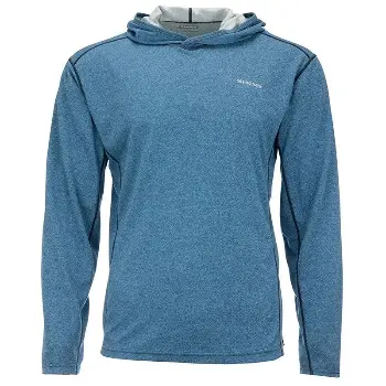 Футболка Simms Bugstopper Hoody, Nightfall Heather (M)