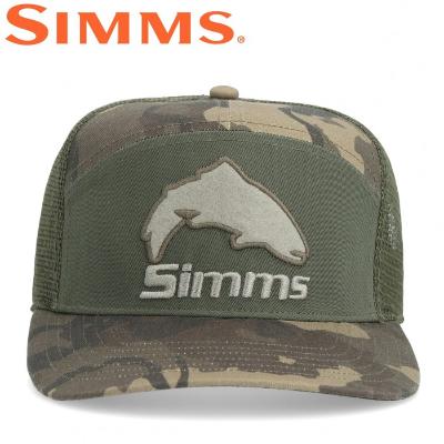 Кепка Simms Brown Trout 7-Panel, Olive