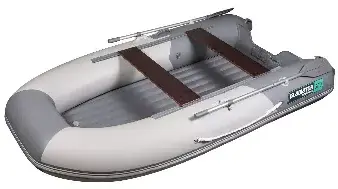 Картинка Лодка надувная Gladiator E300S светло-темносерый (СПБ) от магазина Адмирал моторс