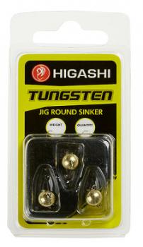 Картинка Грузила Higashi Jig Tungsten Sinker R Gold, 2 г (4 шт.) от магазина Главный Рыболовный