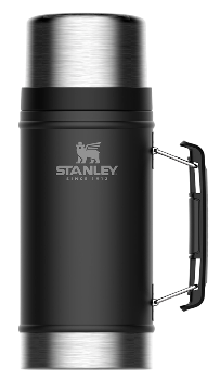 Термос для еды Stanley "Classic" черный, 0,94 л, Уценка 25%