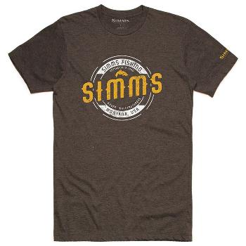 Футболка Simms Wader MT T-Shirt, Brown Heather, (M)