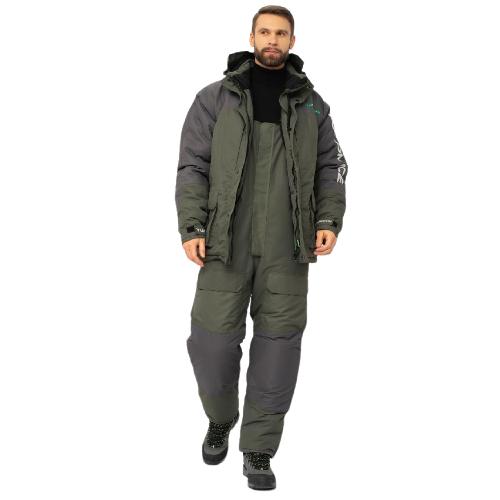 Картинка Костюм зимний Huntsman "Yukon Ice", Cat's eye, хаки (52-54/182-188) от магазина Главный Рыболовный