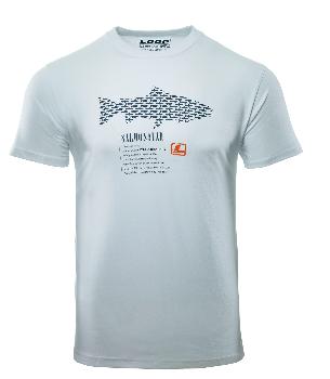 Футболка LOOP Atlantic Salmon T-Shirt, White, M (Тайвань)