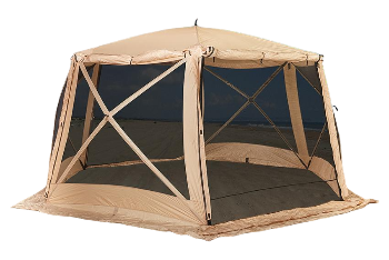 Кухня-шатер Higashi Yurta  Mesh Sand, 460х460х210 см, 18 кг