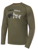 Картинка Лонгслив Finntrail Wave Fish Khaki (M) от магазина Главный Рыболовный