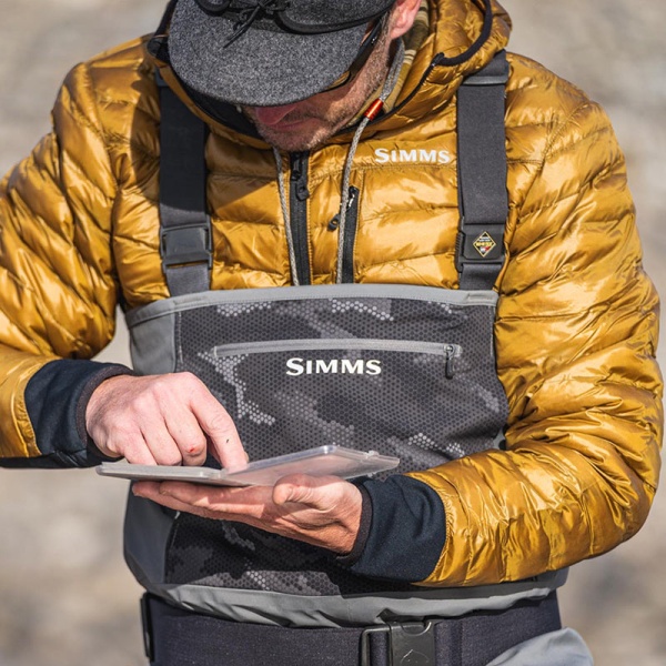 Картинка Вейдерсы Simms Guide Classic Stockingfoot, Carbon (S) от магазина Главный Рыболовный