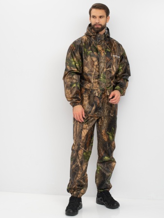 Картинка Влаговетрозащитный костюм Huntsman "Склон-2" таффета, лес, 3000 мм (48-50/176) от магазина Главный Рыболовный