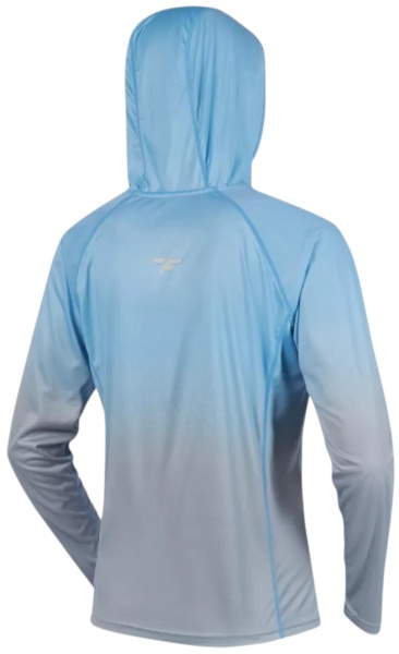 Картинка Лонгслив женский Finntrail Venus Hood W LightBlue (XS) от магазина Главный Рыболовный