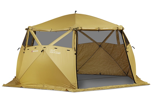 Картинка Кухня-шатер Higashi Yurta Сamp Olive II 420х420х210 см, 4 кармана, 18 кг от магазина Главный Рыболовный