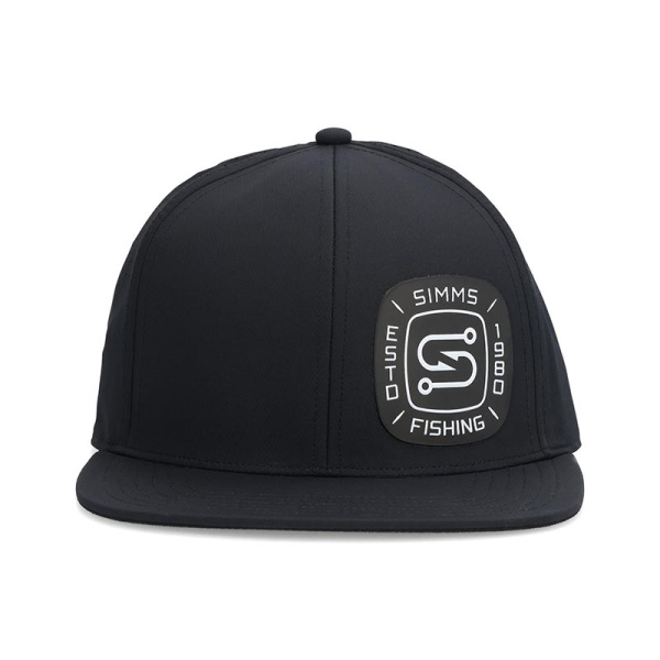 Картинка Кепка Simms Flatbill Cap, Black от магазина Главный Рыболовный