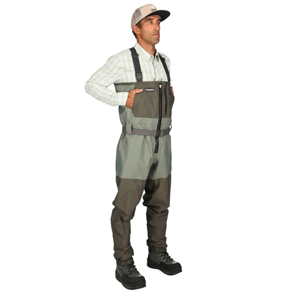 Картинка Вейдерсы Simms Freestone Pant, Dark Gunmetal, (M) от магазина Главный Рыболовный