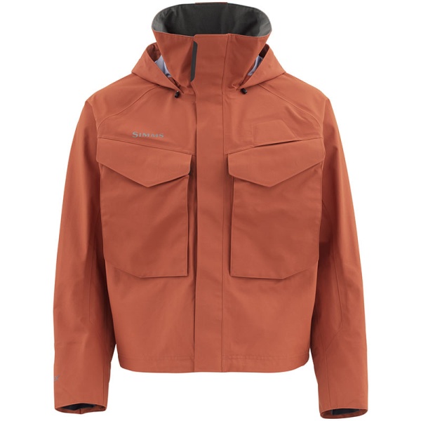 Картинка Куртка Simms Guide Jacket, Simms Orange (M) от магазина Главный Рыболовный